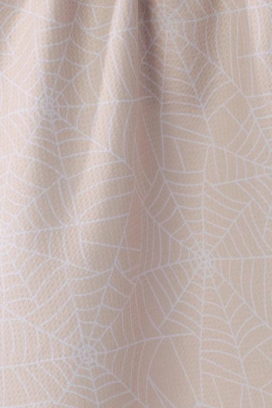 Geometry Whisper Web Tea Towel