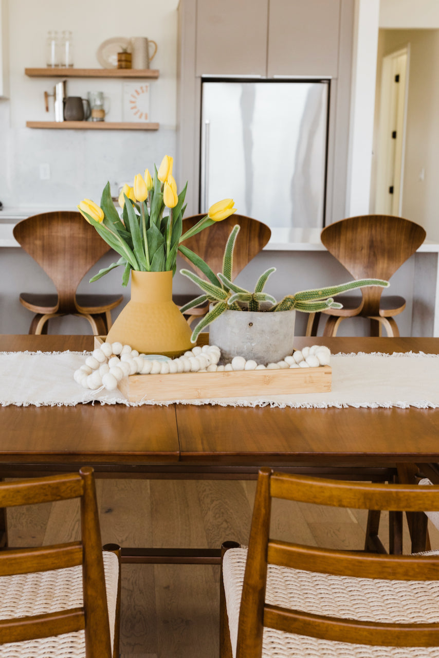 Textured Mustard Vase | ROOLEE