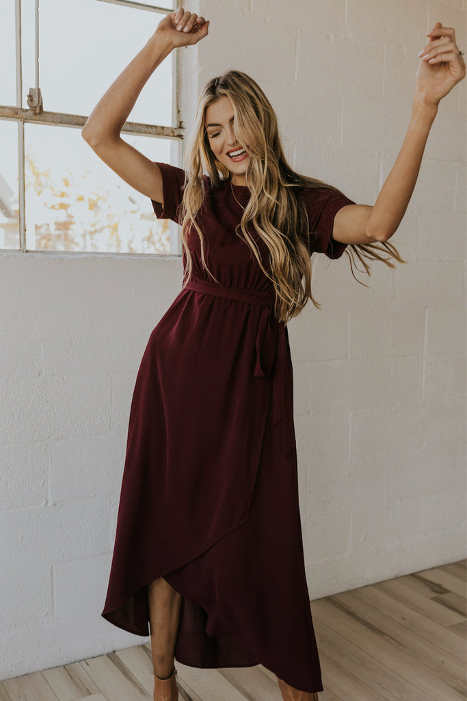 The Classic Taylor Jane Wrap Maxi