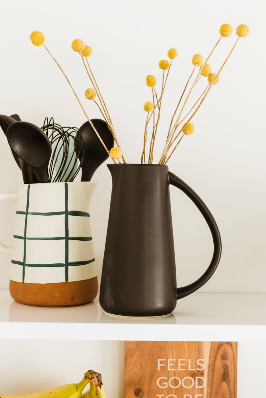 Miki Matte Stoneware Pitcher