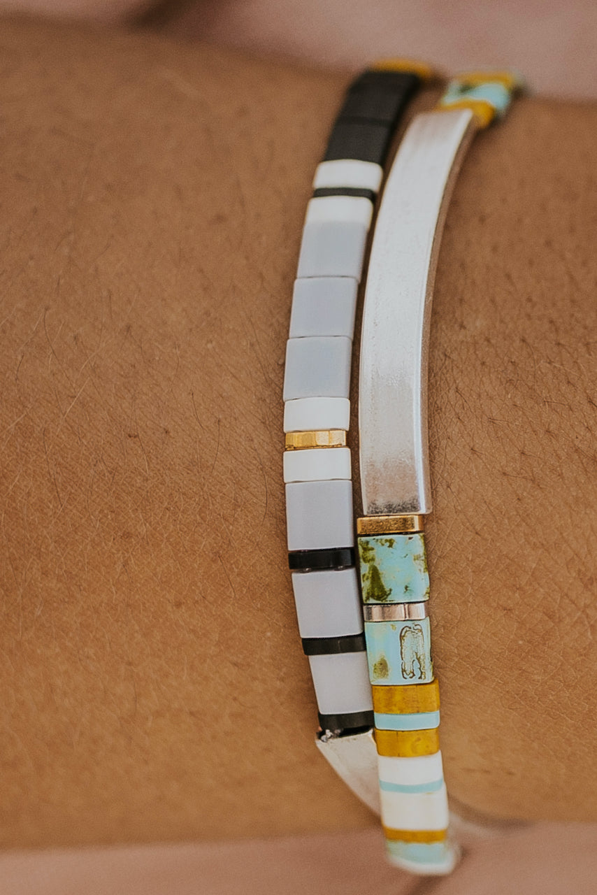 Whimsical colorful stacking bracelets | ROOLEE