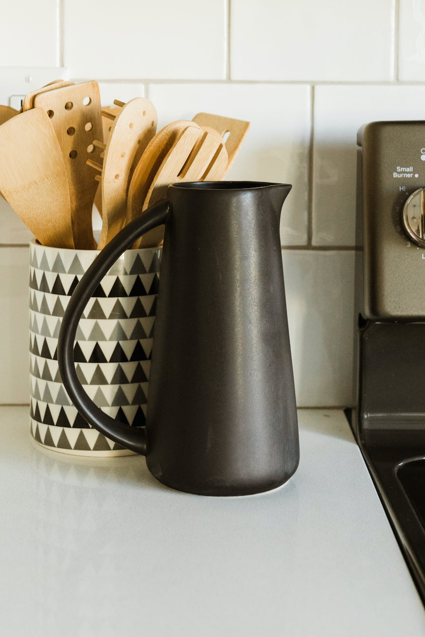Miki Matte Stoneware Pitcher