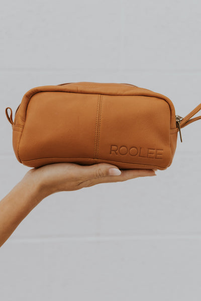 Roolee Caramel Leather Front Zip Backpack Purse Roolee | Bags | Roolee Leather Backpack | Poshmark main image 2
