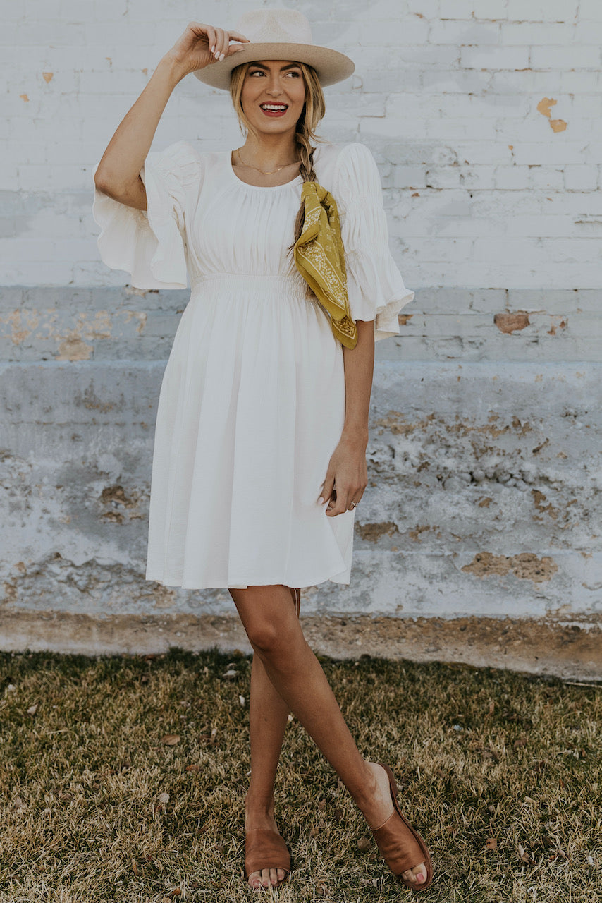 White Summer Dress | ROOLEE