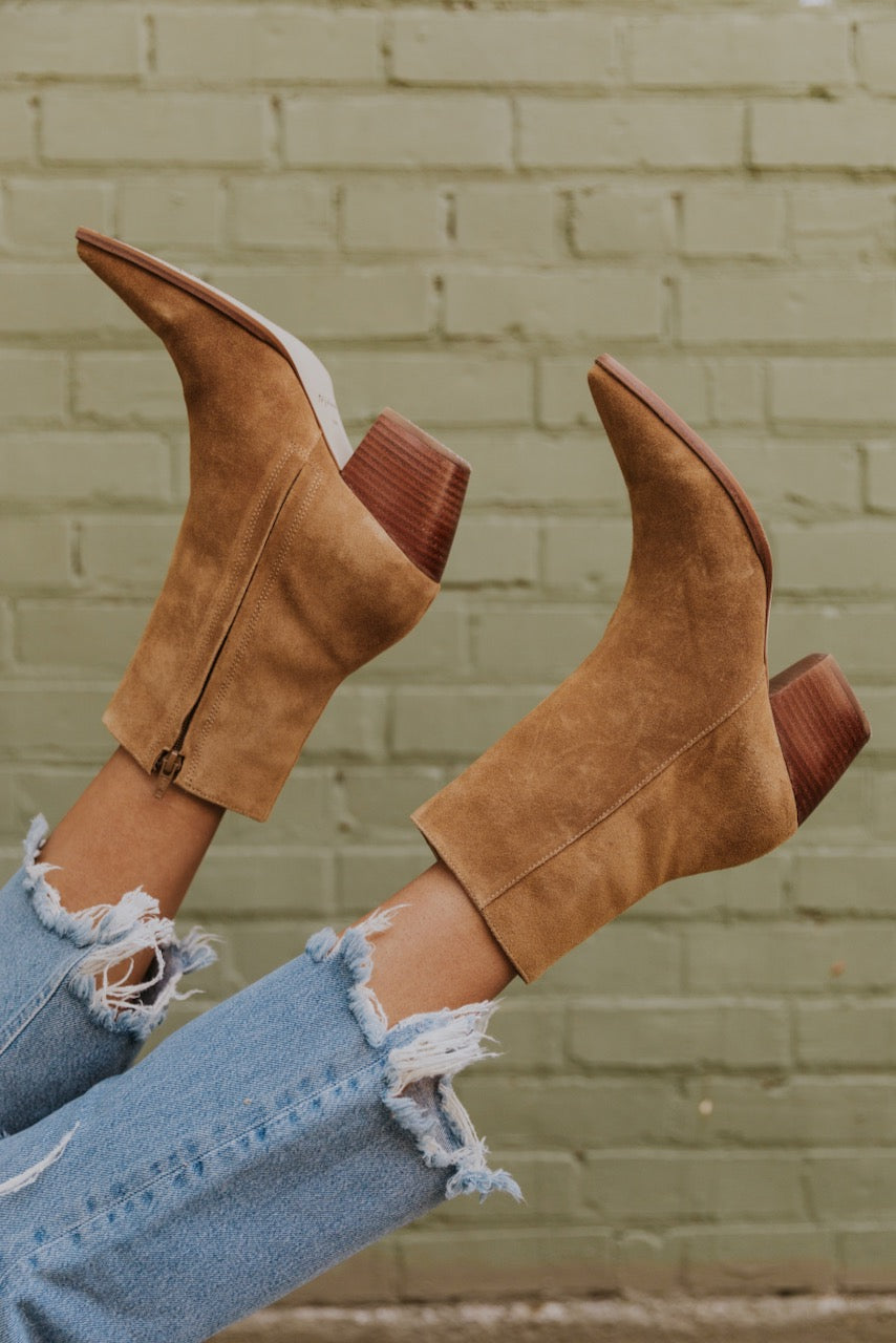 Kaylee Ankle Western Boots_B2305(3COLORS) - SHOEHI