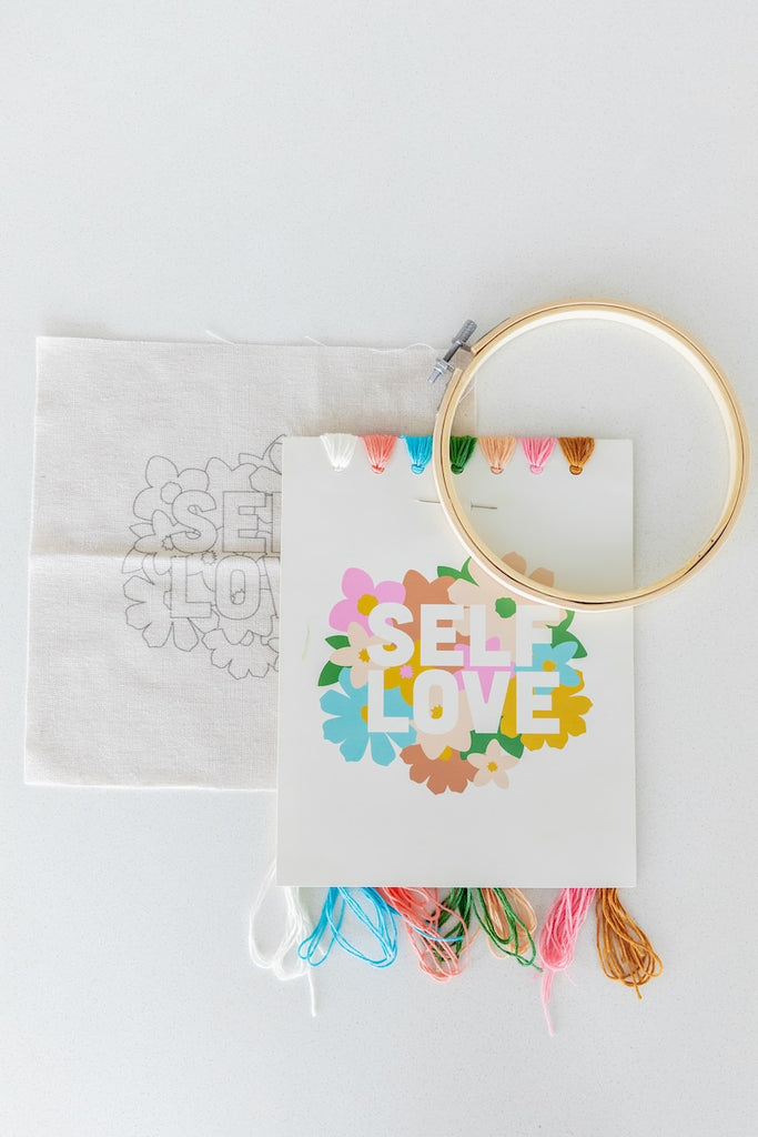 Self Love DIY Embroidery Set
