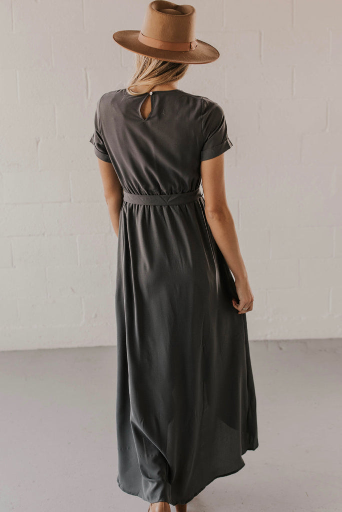 Charcoal Bridesmaid Dress | ROOLEE