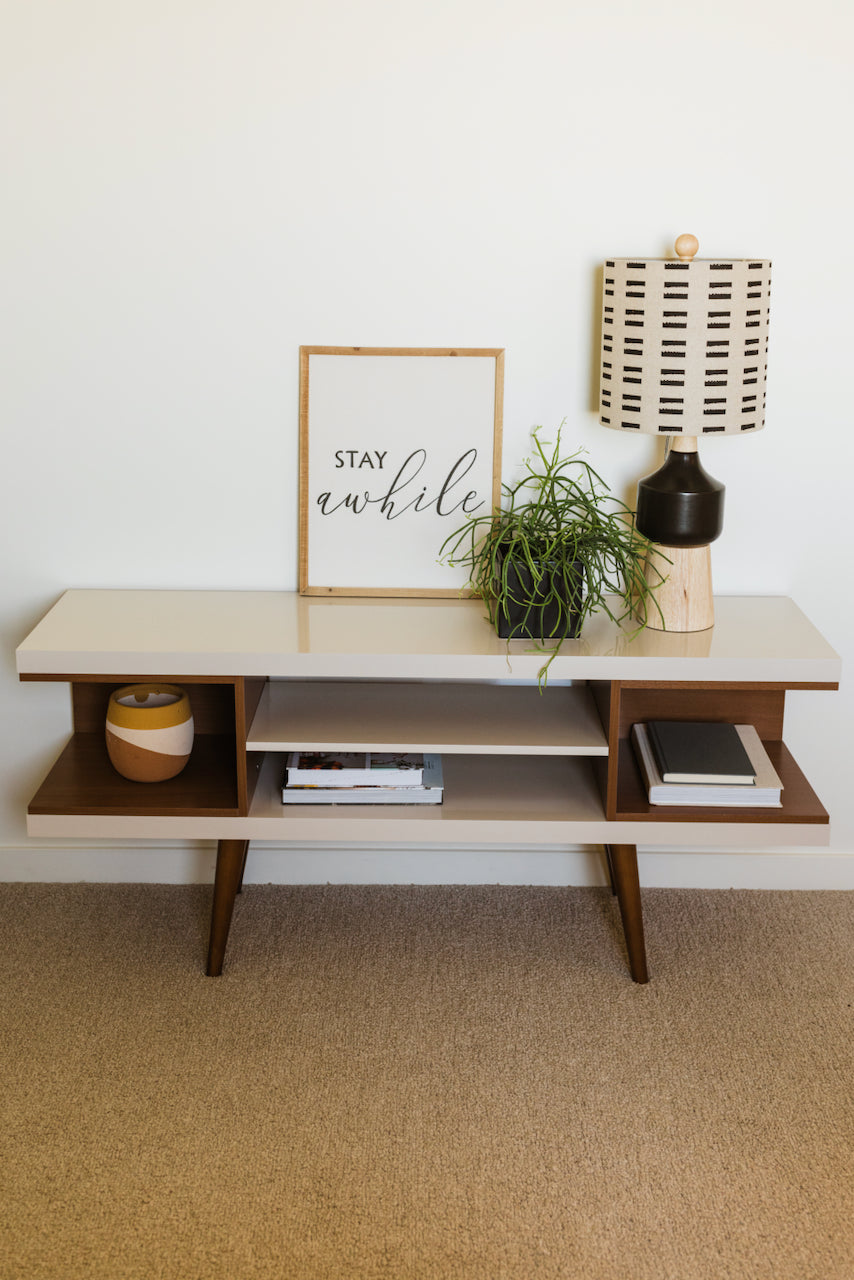 Stay Awhile Wall Decor