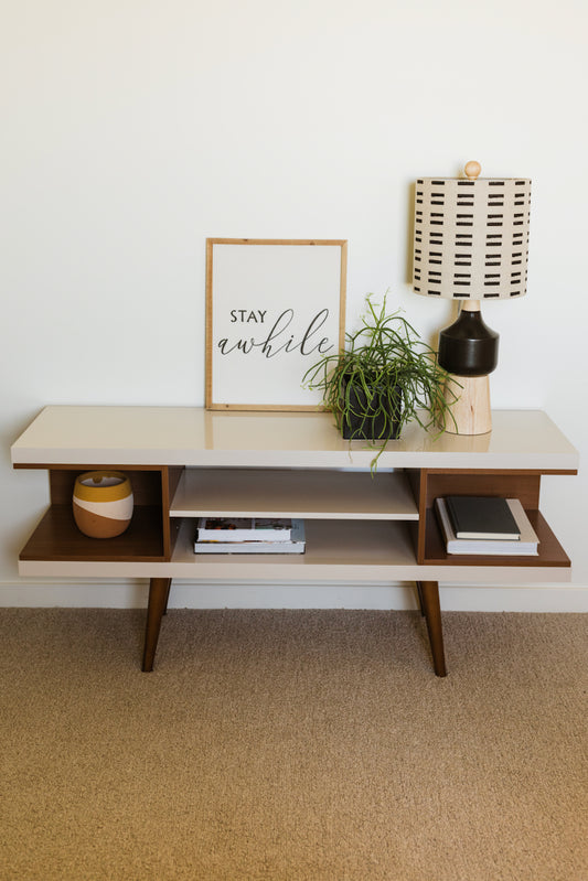 Stay Awhile Wall Decor