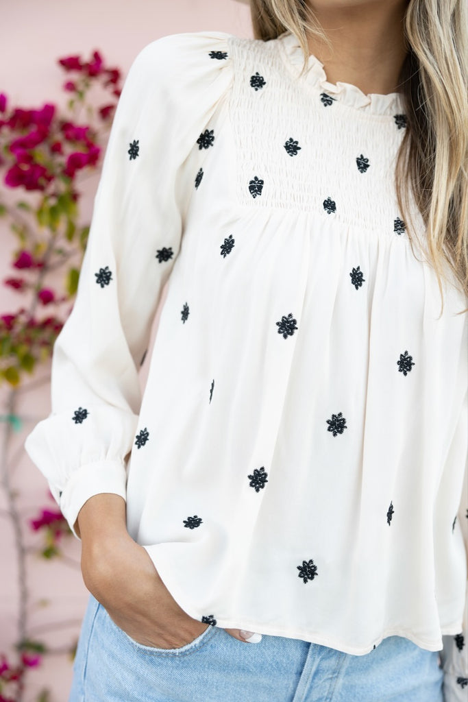 Ivory Blouses | ROOLEE