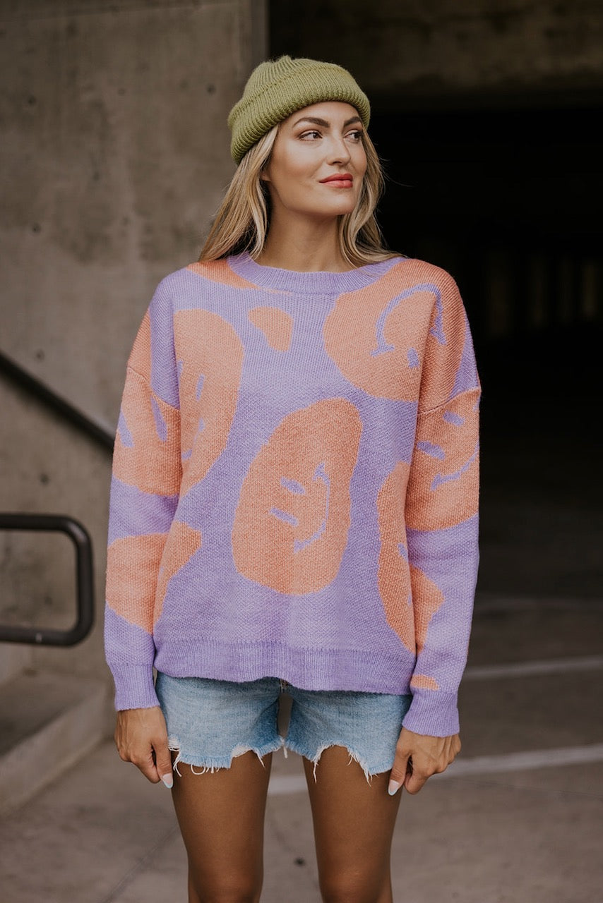 Smiley Face Sweaters | ROOLEE