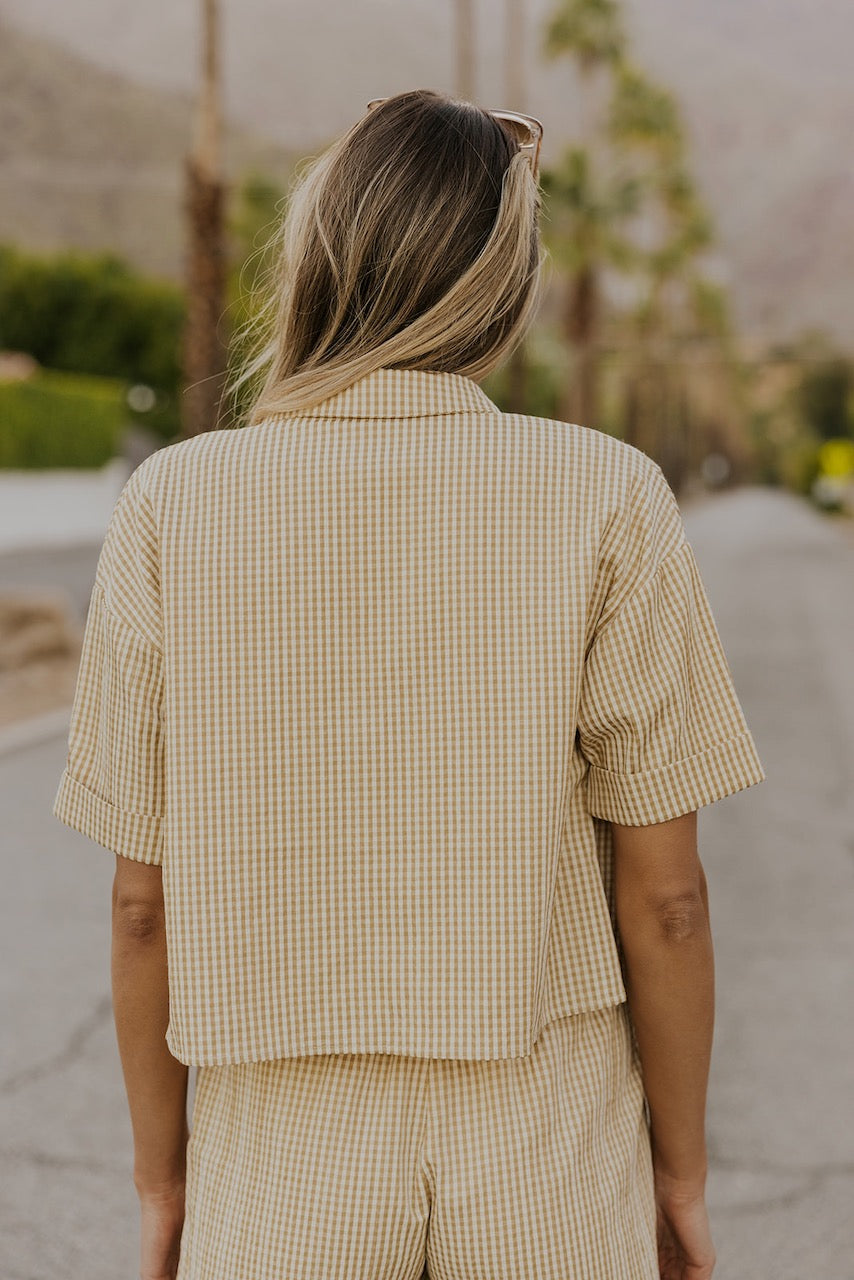 Cropped Button Up Shirts | ROOLEE