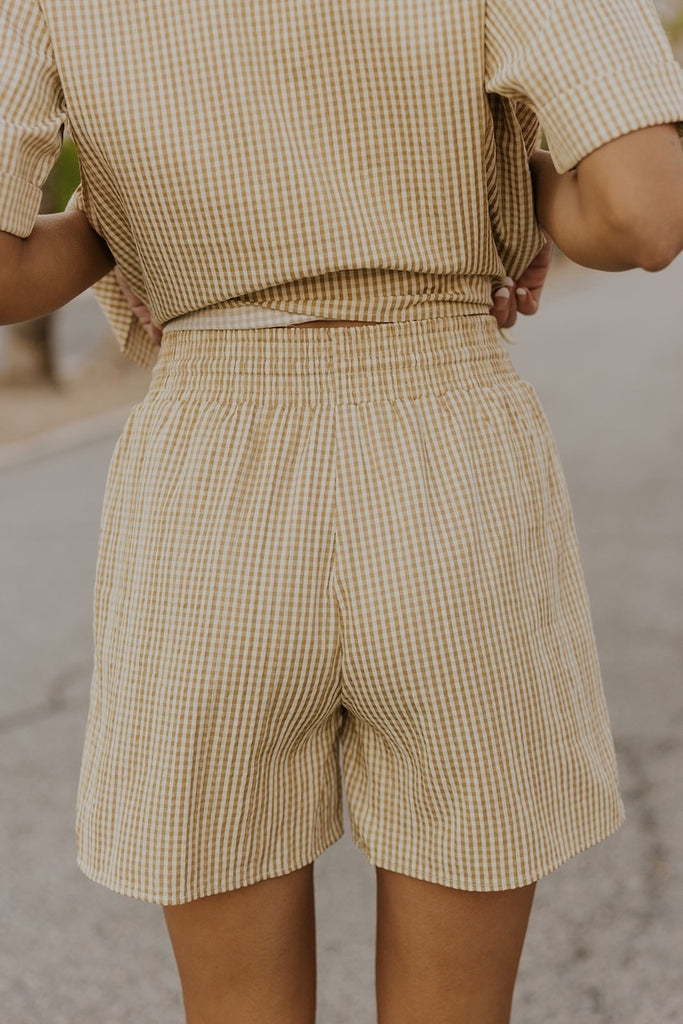 Women's Yellow Shorts | ROOLEE