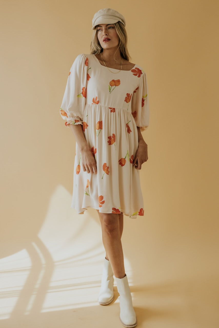 Minimalist Floral Dresses | ROOLEE