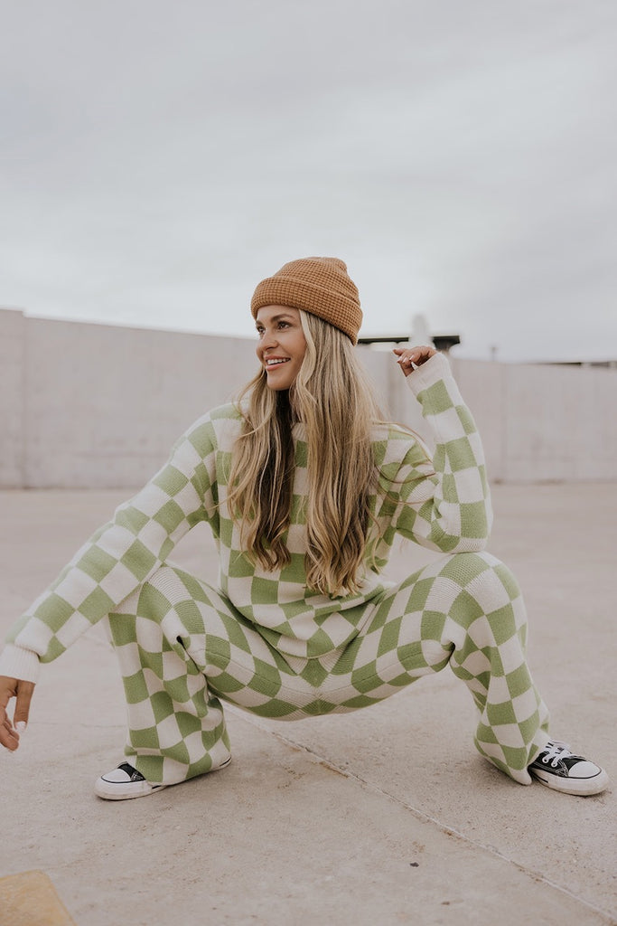 Checkered Sweater | ROOLEE