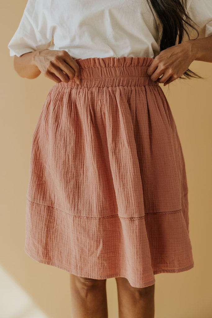 Textured Skirts For Women | ROOLEE