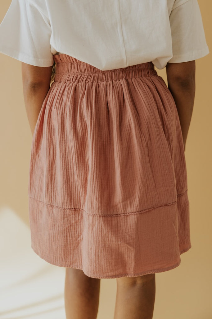 Classy Pink Skirts For Women | ROOLEE