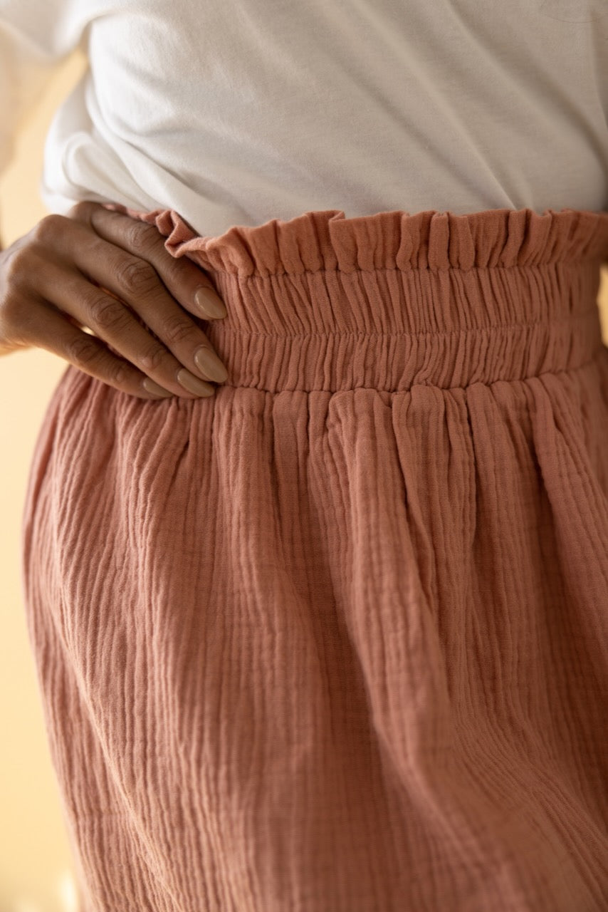 Linen Skirts For Women | ROOLEE