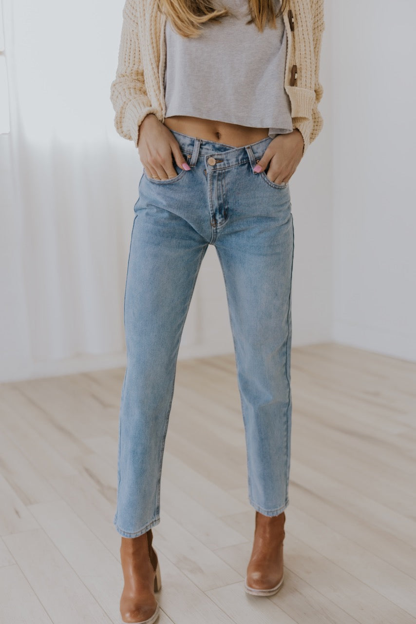 Women's Asymmetrical Jeans | ROOLEE