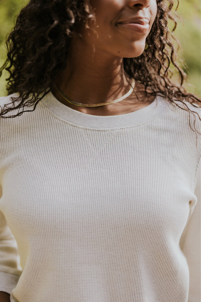 Waffle Knit Tops | ROOLEE