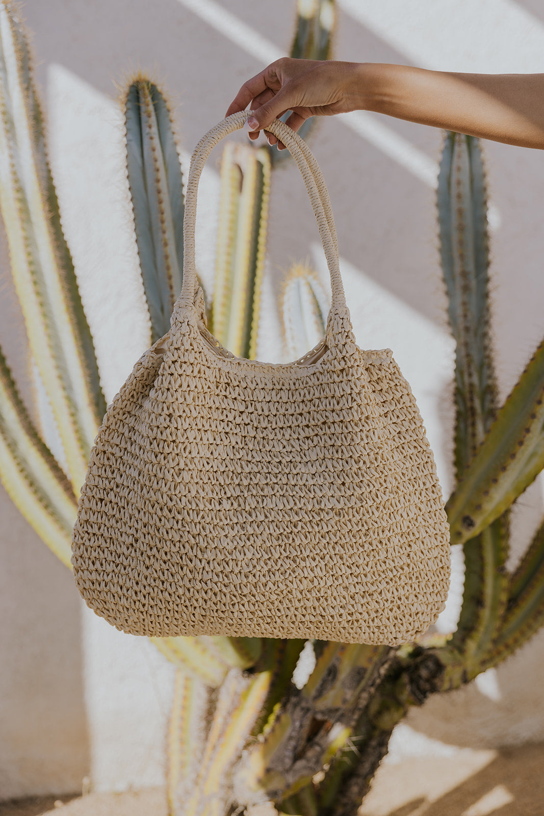 Sandy Toes Woven Tote Bag | Roolee