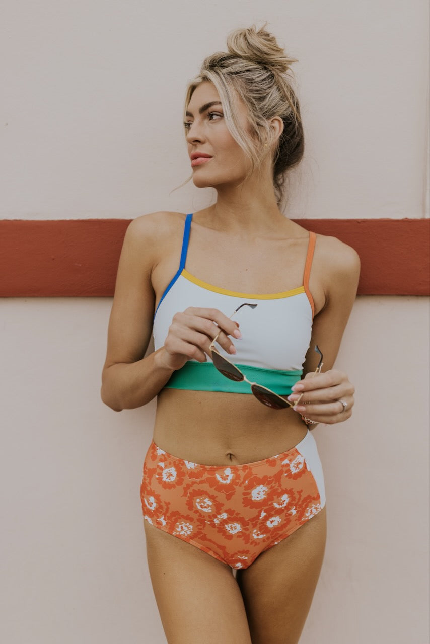 Women's Floral Bikini Bottoms | ROOLEE