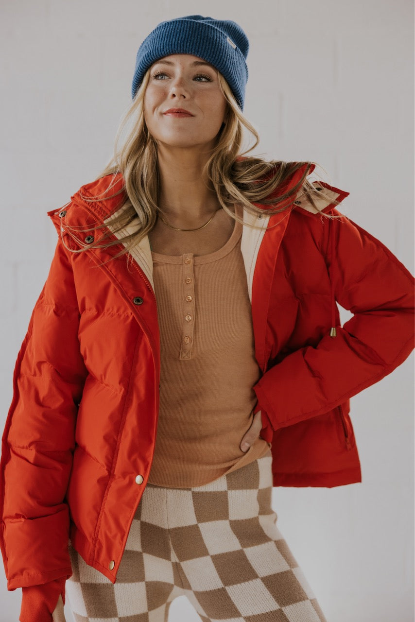 Women's Red Winter Coats | ROOLEE