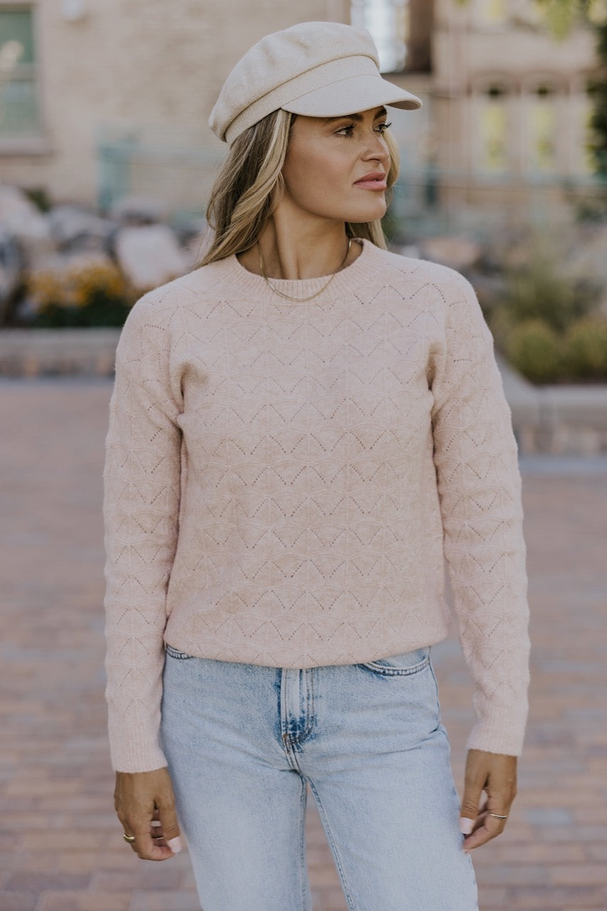 Blush pink sweaters | ROOLEE