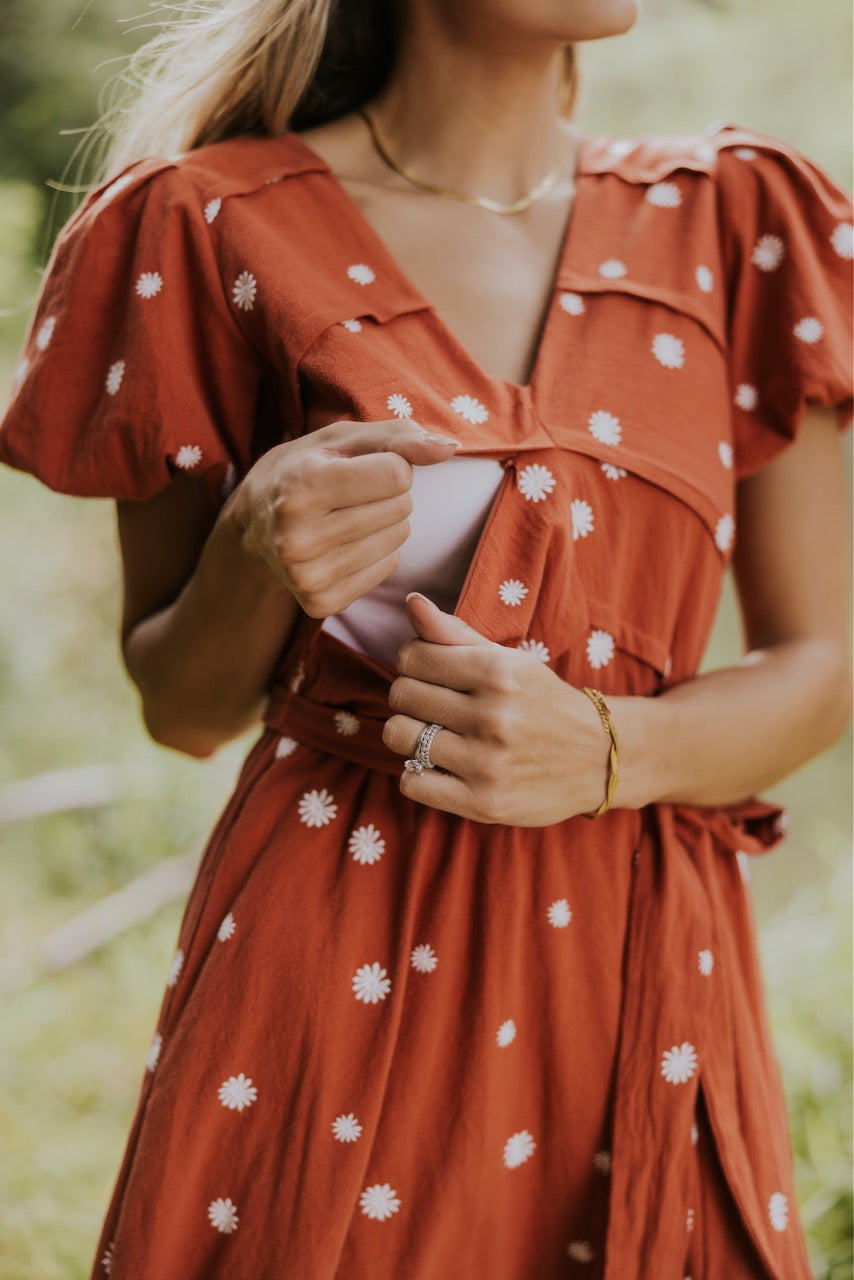 a woman wearing a dress