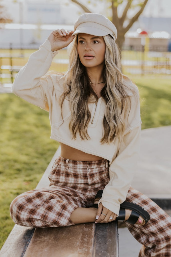 Cute Cropped Pullover | ROOLEE