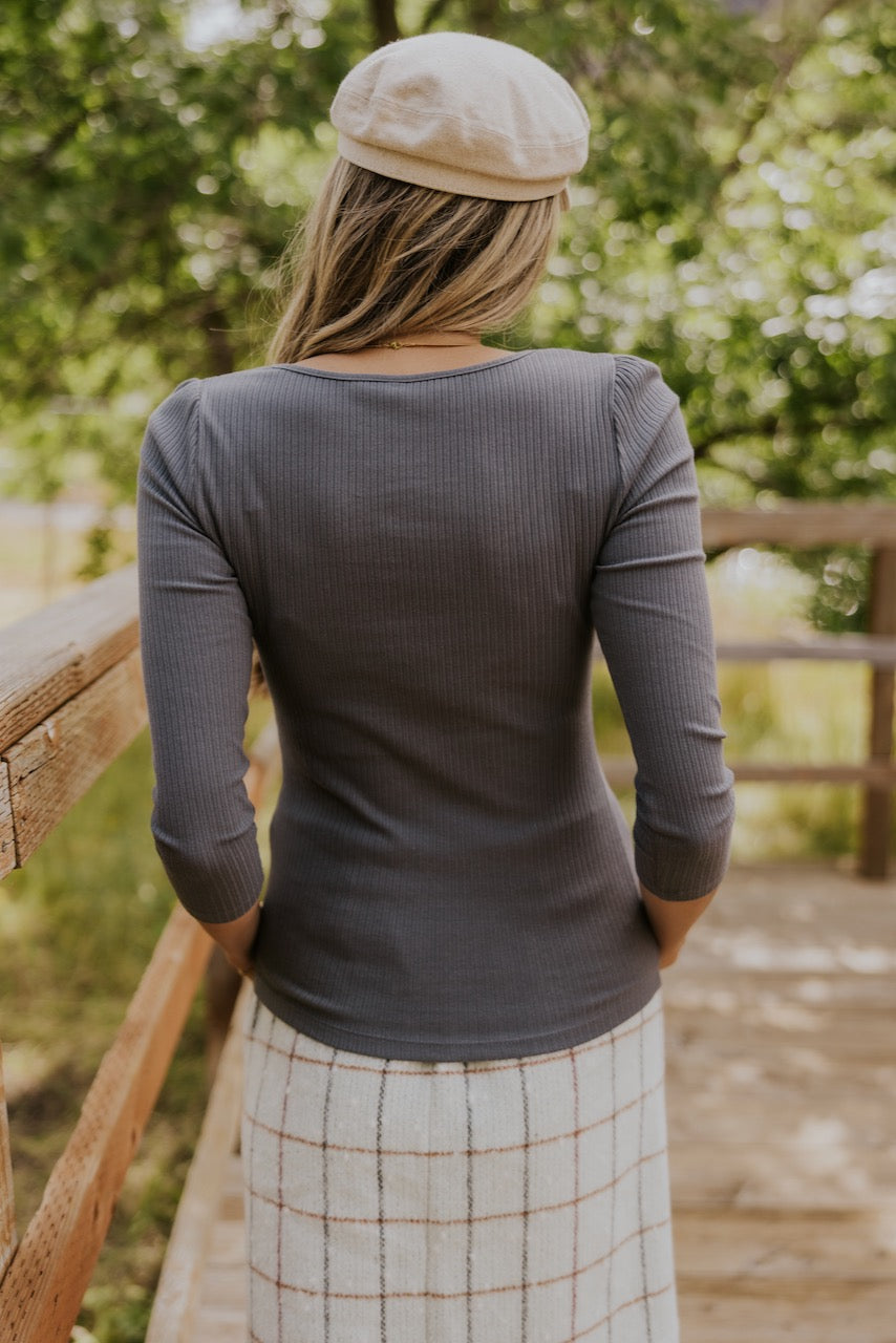 Ribbed Tops for Women | ROOLEE