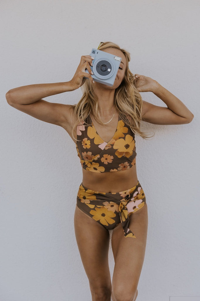 Women's Brown Bikini | ROOLEE