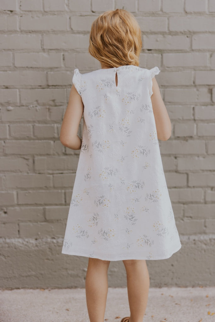 Ruffle Sleeves Dresses For Girls | ROOLEE