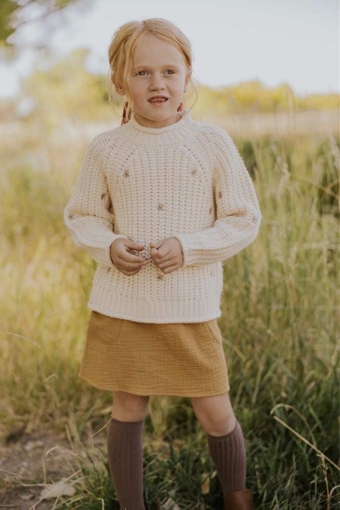 Girls Knit Sweaters for Fall | ROOLEE Kids