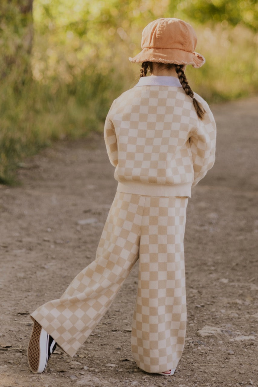 Girls Checkered Sweaters | ROOLEE Kids