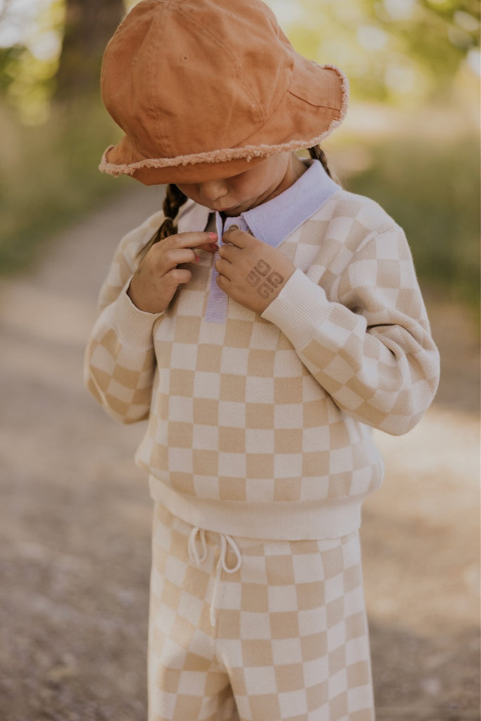 Checkered Sweaters For Kids | ROOLEE