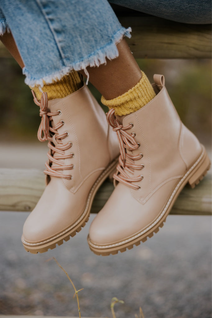 Lace Up Boots For Women | ROOLEE