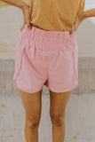Pink Track Shorts | ROOLEE