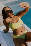Lime Green Bikini Tops | ROOLEE