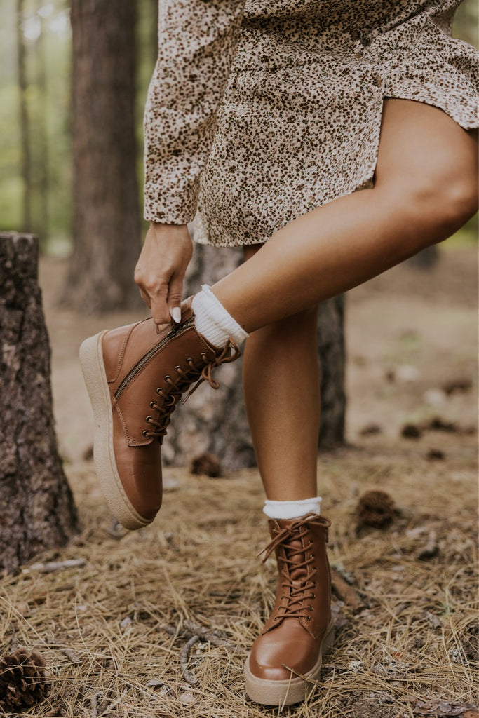 Lace Up Ankle Boots | ROOLEE