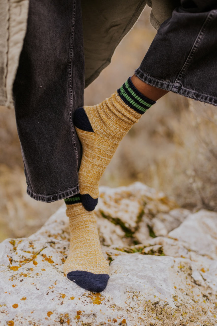 Free People Jackson Cozy Stripe Socks