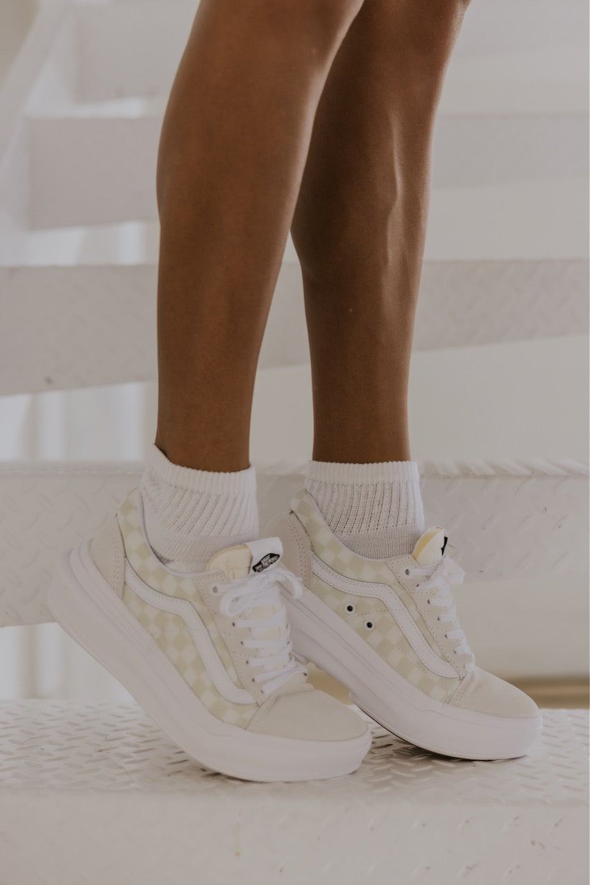 Checkered Platform Vans - Women's Summer Footwear | ROOLEE