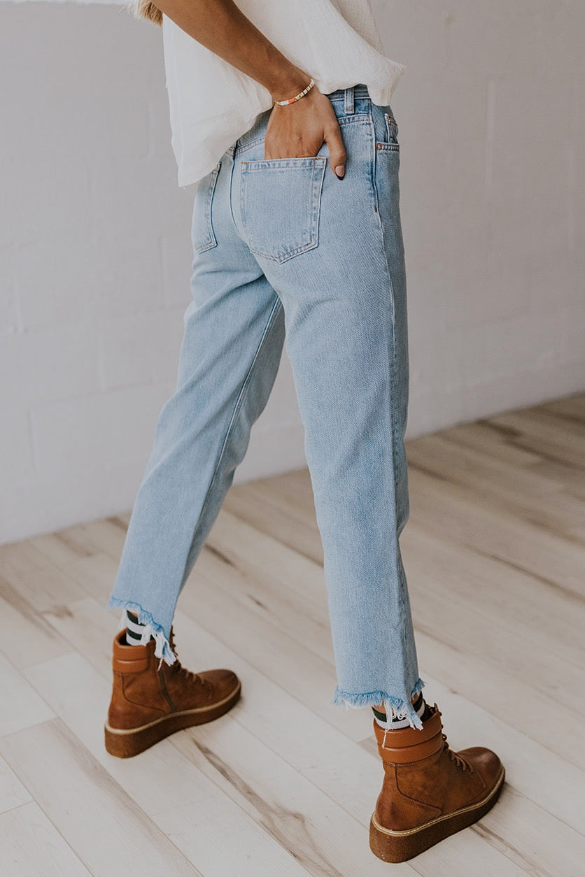 Mid Rise Blue jean For Woman | ROOLEE