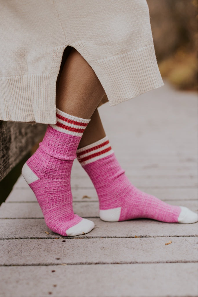 Free People Jackson Cozy Stripe Socks