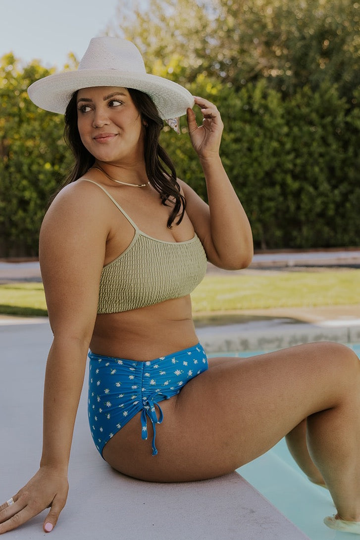 The Everyday Daisy Ruched Swim Bottoms