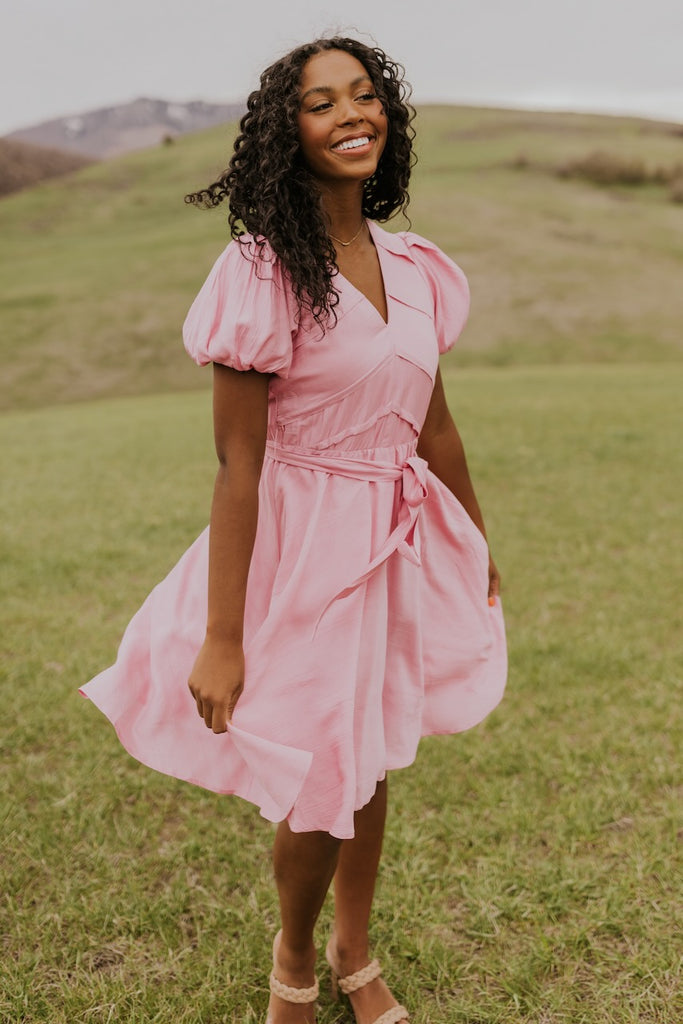 Flirty Pink Dress | ROOLEE