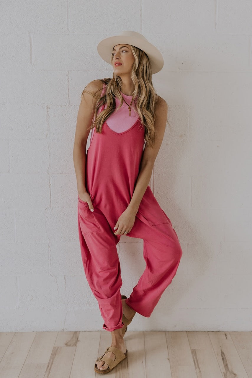 Pink Hot Shot Onesie | ROOLEE