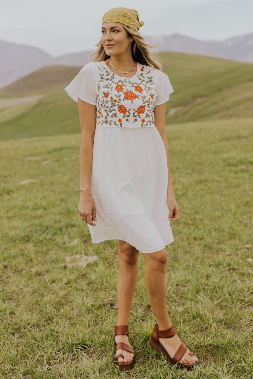 Textured Floral Dresses for Women | ROOLEE