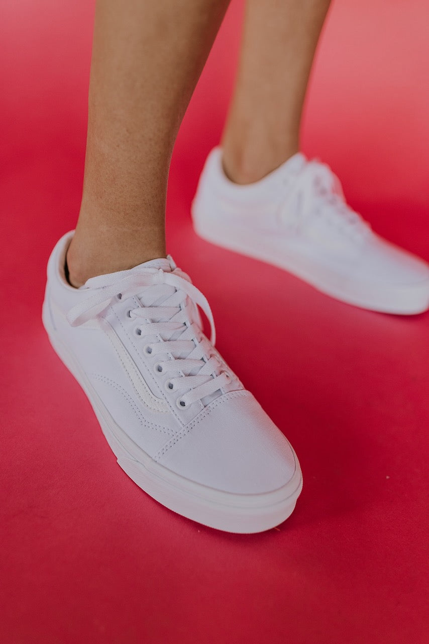 Women's White Vans | ROOLEE