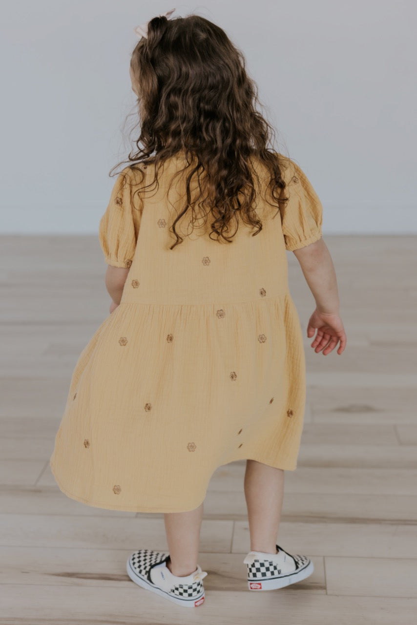 Yellow Dresses For Girls | ROOLEE Kids